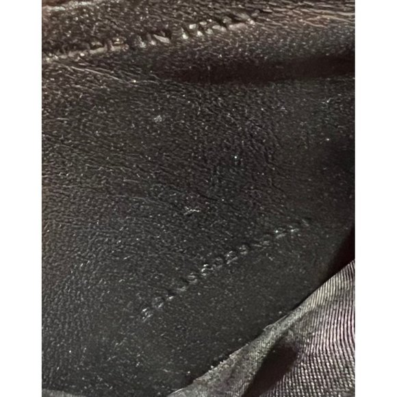 SAINT LAURENT Cassandre Leather Wallet on Chain - Picture 7 of 12